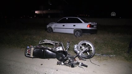 Otomobil ile motosiklet çarpıştı: 2 yaralı - KAHRAMANMARAŞ