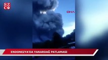 Endonezya'da patlayan yanardağ paniğe neden oldu