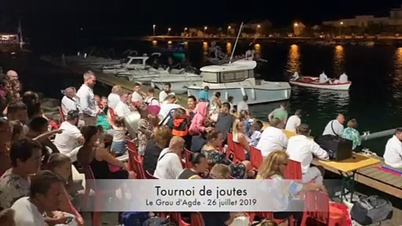 Tournoi de joutes au Grau d'Agde  "Challenge Christian Montalieu"