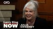 Julia Sweeney and Dennis Miller disagree about the current political climate