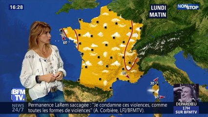 La météo pour ce lundi 29 juillet 2019