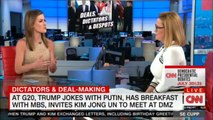 At G20, Trump jokes with Putin, has breakfast with MBS, invites Kim Jong Un to meet at DMZ. #DonaldTrump #Russia #Putin