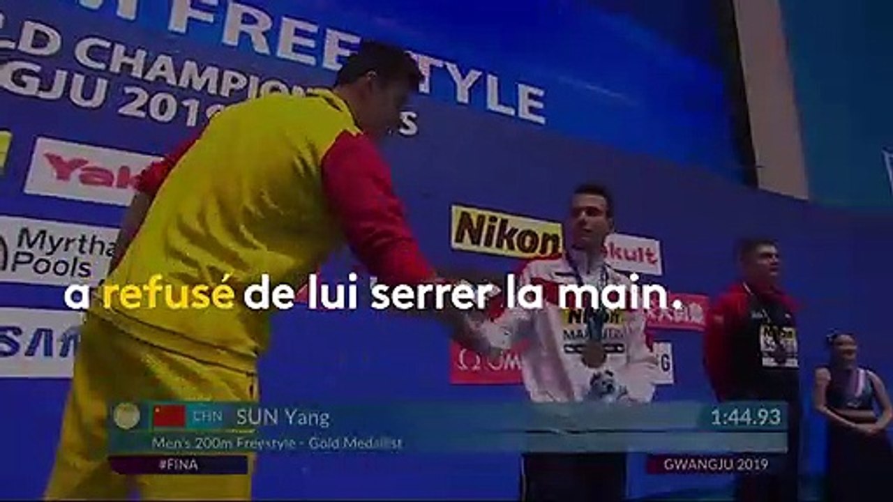 Mondiaux de natation : on vous résume la polémique Sun Yang, le nageur qui fait des vagues