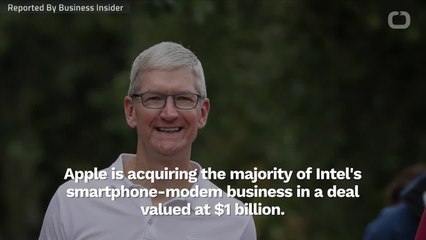 Apple Buys Intels SmartPhone Business For $1-Billion