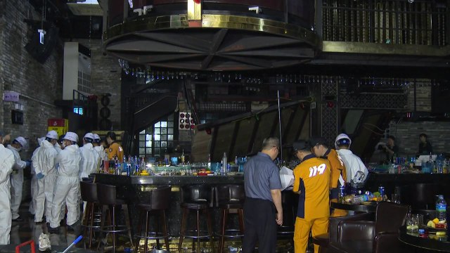 [현장영상] '광주 클럽 복층 붕괴' 사고 현장 합동 감식 / YTN