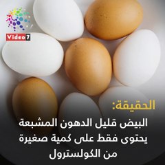 فيديو معلوماتى.. خرافات حول البيض لا تصدقها