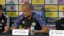 It's not the ideal pre-season conditions - Guardiola