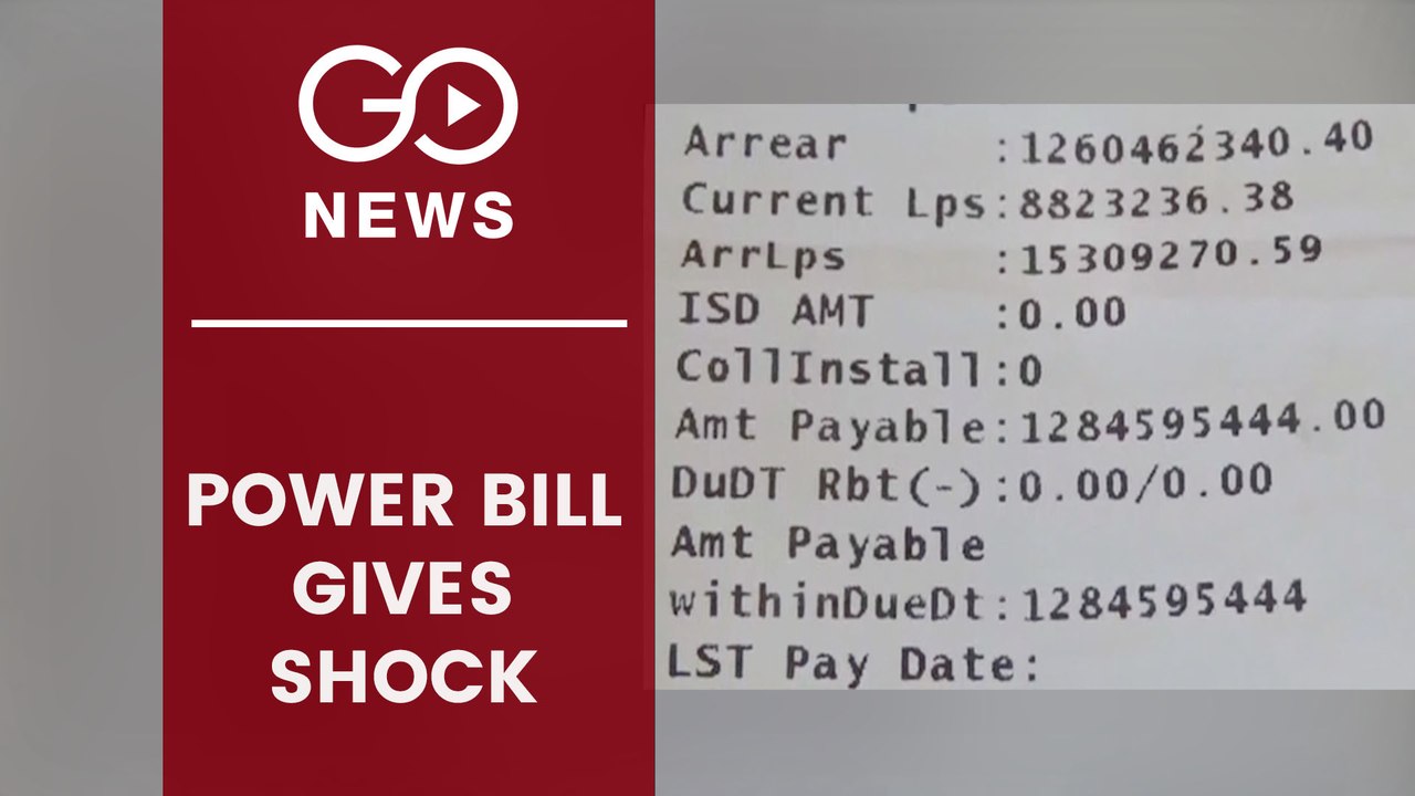 Electricity Bill Shocker