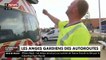 Départs en vacances: Les patrouilleurs assurent la sécurité des automobilistes sur les autoroutes - VIDEO