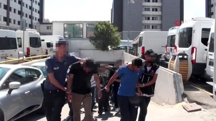 İstanbul'daki narkotik operasyonunda gözaltına alınan 55 şüpheli tutuklandı