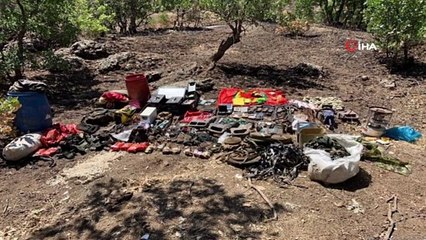 Pençe-2 Harekâtı'nda çok sayıda mühimmat ele geçirildi