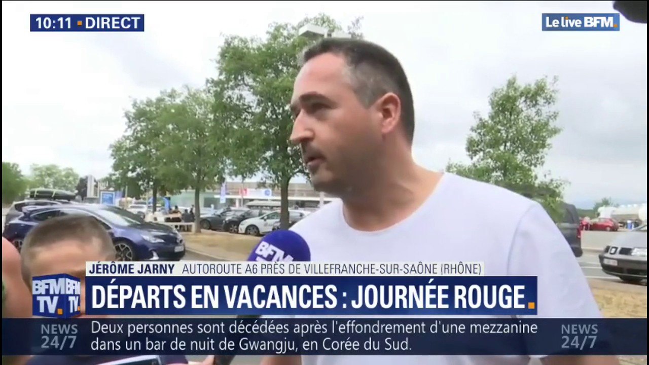 Journée rouge sur les routes :comment se préparent les vacanciers?