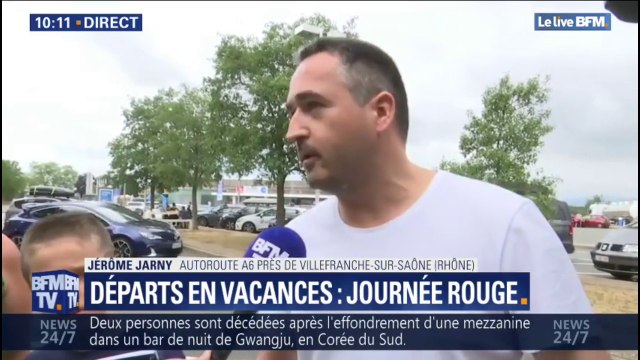 Journée rouge sur les routes :comment se préparent les vacanciers?
