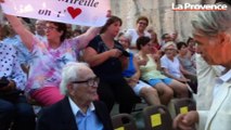 Nos images du concert de Mireille Mathieu aux carrières de Lacoste chez Pierre Cardin