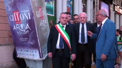 De Luca alla 49sima edizione del Giffoni Film Festival (27.07.19)