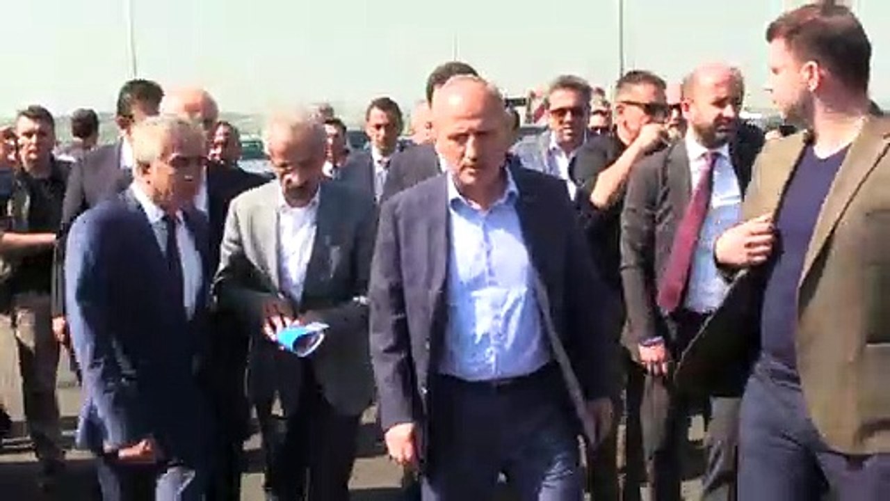 Ulaştırma ve Altyapı Bakanı Cahit Turhan Manisa'da