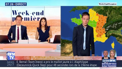 La météo pour ce samedi 27 juillet 2019