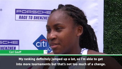 Teenage sensation Gauff hoping to become a role model