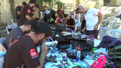 Türkiye Drone şampiyonasının üçüncü etabı Kapadokya’da başladı