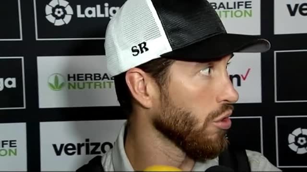 Sergio Ramos: "Nos lo hemos tomado como un amistoso y ellos no"