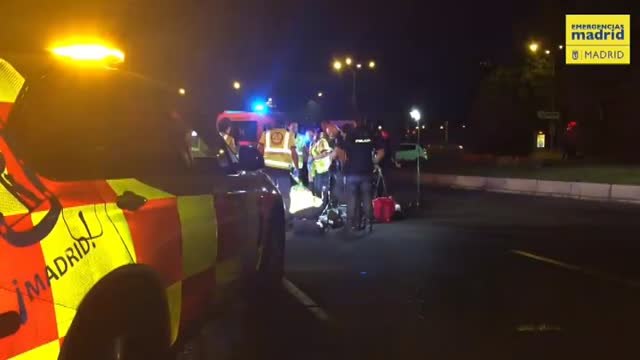 Mueren dos hombres de 23 y 45 años en dos accidentes de moto en Madrid