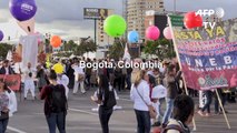 Thousands protest in Colombia against killings of activists