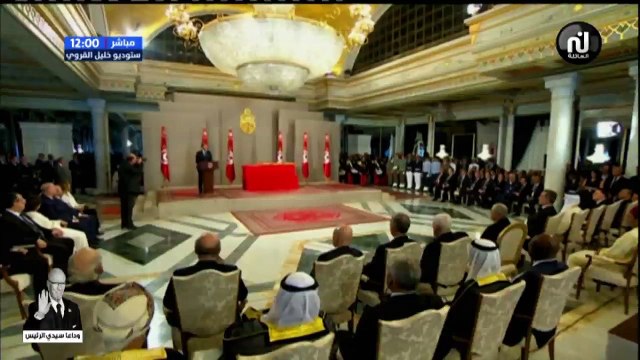 كلمة رئيس الجمهورية الفرنسية إيمانويل ماكرون في تأبين الرئيس الراحل الباجي قائد السبسي