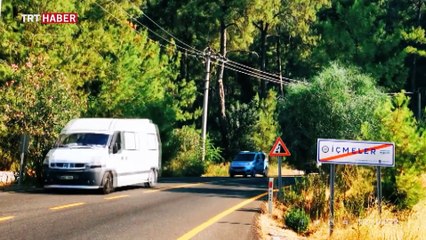 Marmaris'te orman yangınlarına bidonlu önlem