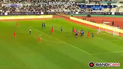 Goal Kehrer  (1-0) Paris St. Germain  vs	Inter Milano