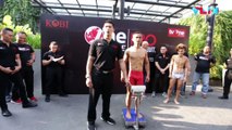 Ahong vs Theo Makin Panas Pas Timbang Badan! - One Pride MMA