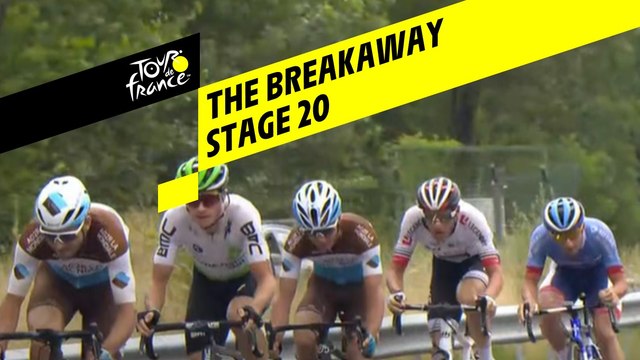L'échappée / The breakaway - Étape 20 / Stage 20 - Tour de France 2019
