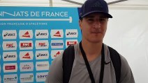Javelot : Jérémy Nicollin, vice-champion de France