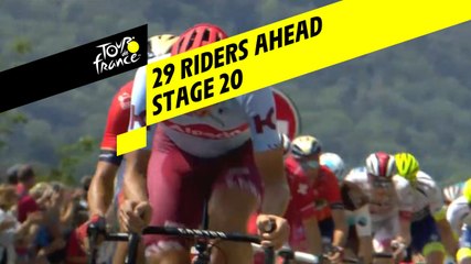 29 coureurs dans l'échappée / 29 riders ahead - Étape 20 / Stage 20 - Tour de France 2019