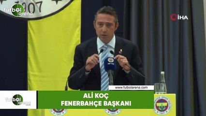 Ali Koç: "Hiç kimse mazeret üretmeyecek, bu takım çıkıp şampiyon olacak"
