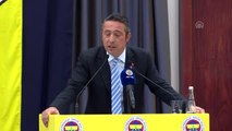 Fenerbahçe Kulübü Başkanı Ali Koç - Can Bartu'nun heykeli