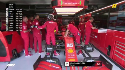 لوكلير يخرج من القسم الثالث بالتجارب التأهيلية بحلبة ألمانيا بسبب عطل في السيارة