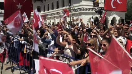 MHP Genel Başkanı Bahçeli, Amasya Belediyesini ziyaret etti