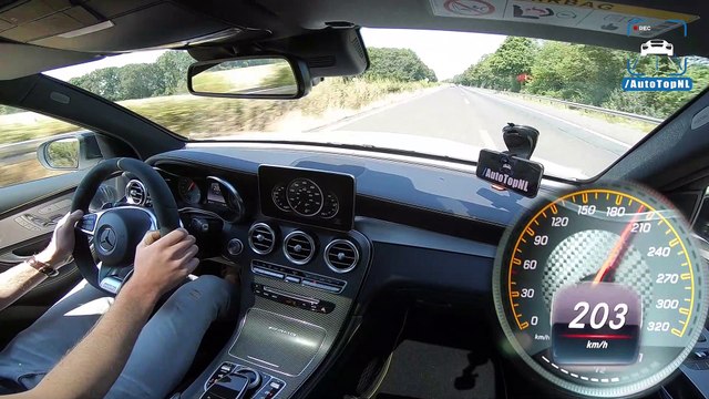 Mercedes AMG GLC 63 S 4.0 V8 BiTurbo AUTOBAHN Onboard by AutoTopNL