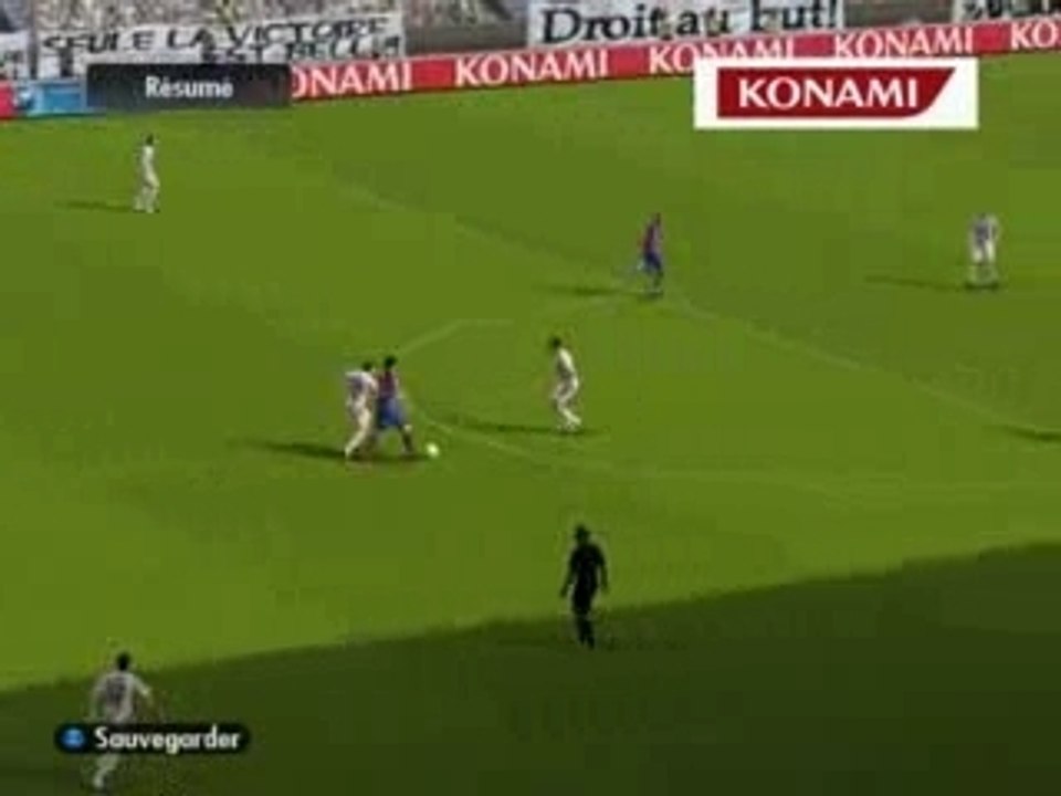 PES Ligue 2008 - Amical - Olympique Lyonnais/FC Barcelone