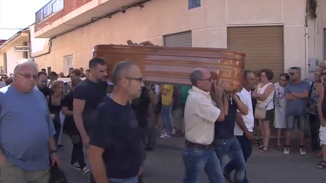 Beniel despide a Cristian, el menor de 11 años presuntamente asesinado a manos de su padre