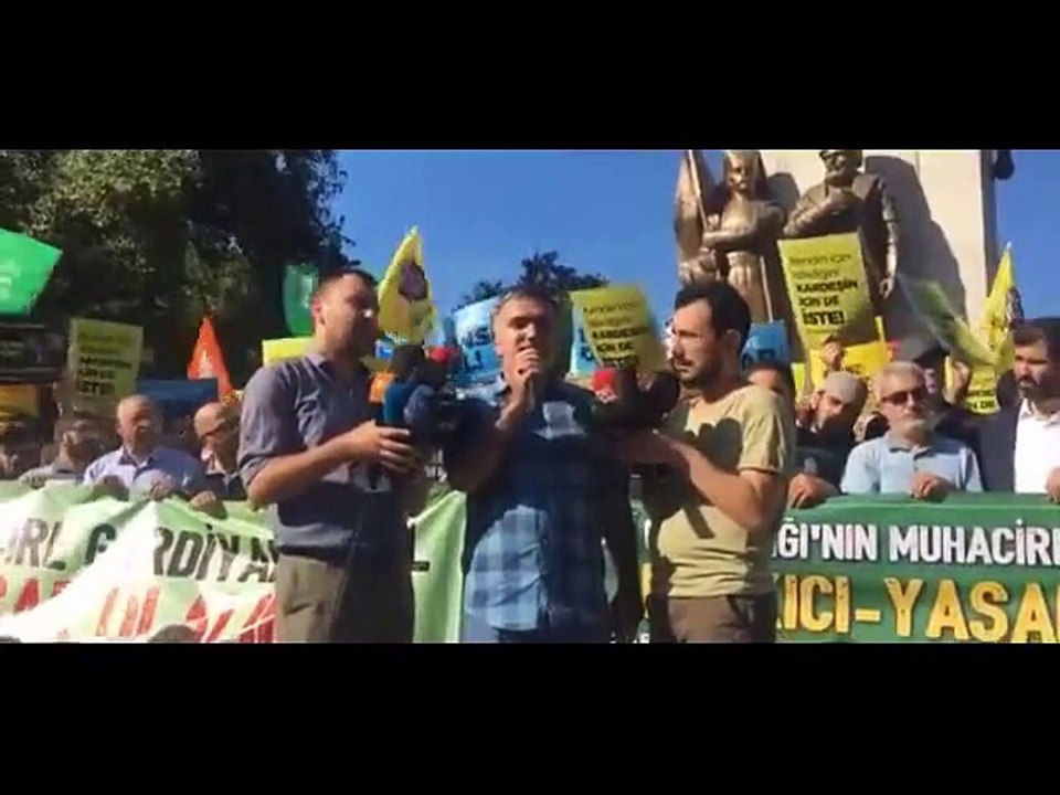 Suriyeliler için eylem yapan Özgürder'den provakatif açıklamalar