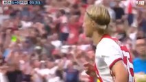 Ajax vs PSV Eindhoven 1-0 Kasper Dolberg Goal - Johan Cruijff Final 27/07/2019