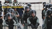 Hong Kong, protesta prohibida