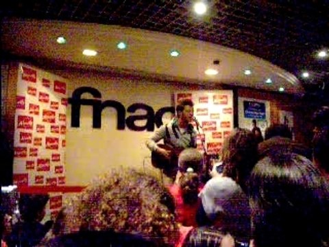 show-case Angers Christophe maé le 18/01/08