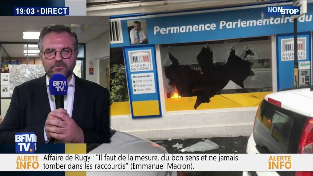 Le député LaREM Romain Grau réagit au saccage de sa permanence à Perpignan