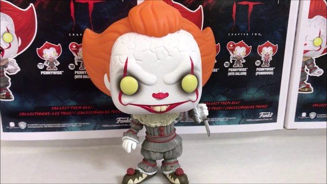 IT MOVIE CHAPTER 2 PENNYWISE WALMART 2019 FUNKO POP EXCLUSIVE DETAILED LOOK + LONG TONGUE & OTHERS