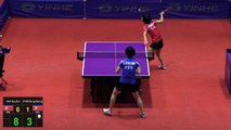 Cha Hyo Sim vs Pyon Song Gyong | 2019 ITTF Pyongyang Open Highlights (1/4)