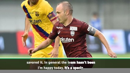 Iniesta savoured Barcelona reunion