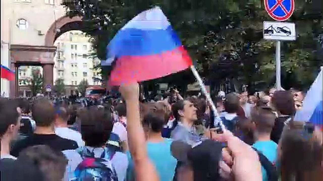 Mehr als 1.00 Festnahmen in Moskau