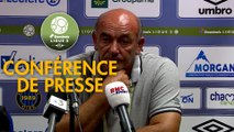 Conférence de presse FC Chambly - Valenciennes FC (1-0) : Bruno LUZI (FCCO) - Olivier GUEGAN (VAFC) - 2019/2020